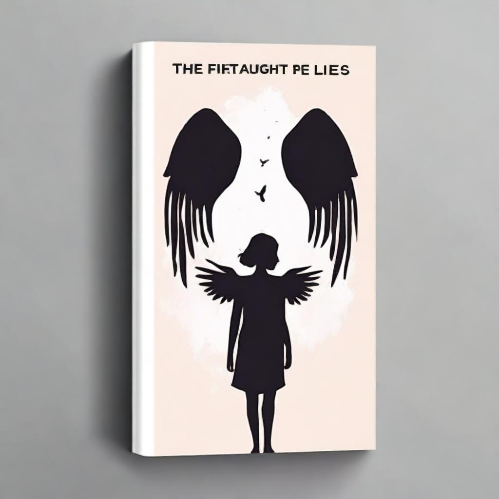 Create a book cover for a novel titled 'The Weight of Lies'