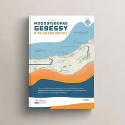 Create a professional book cover for a book titled 'Modern Applied Geodesy'