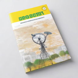 A modern schoolbook cover for 'Applied Geodesy'