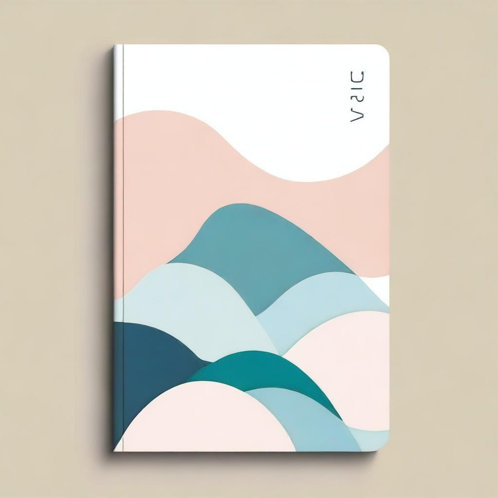 Create a cover design for an A-5 notebook