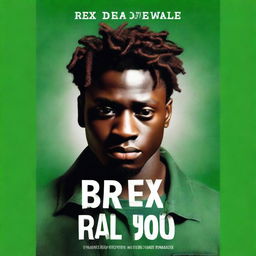 A dark green book cover for a romantic thriller novel titled 'Not Ready for You' by Rex Adewale