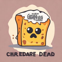 Create an image with the text 'Cheddar Dead: A Ball Drooper Short Story'