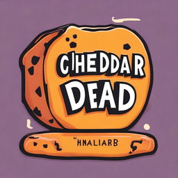 Create an image with the text 'Cheddar Dead'