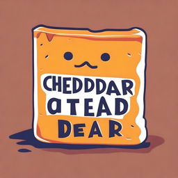 Create an image with the text 'Cheddar Dead'