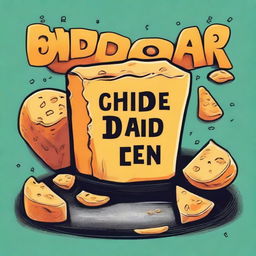 Create an image with the text 'Cheddar Dead'