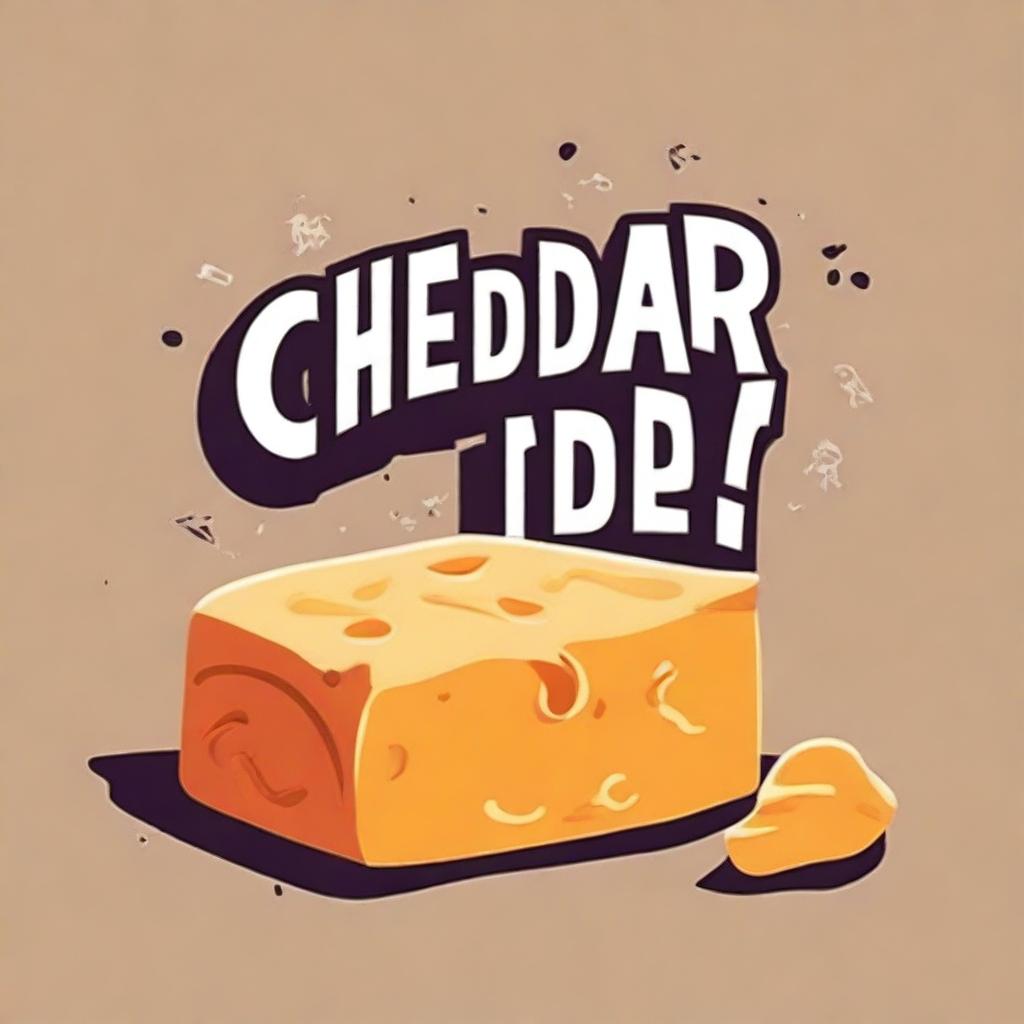 Create an image with the text 'Cheddar Dead'