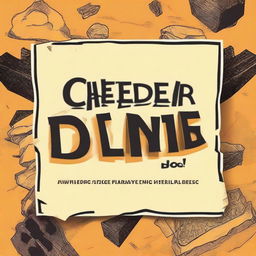 Create an image with the text 'Cheddar Dead'