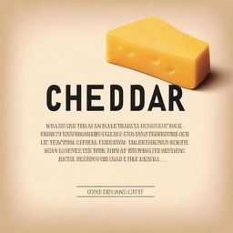 Generate an image featuring the text 'Cheddar Dead'