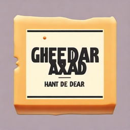 Generate an image featuring the text 'Cheddar Dead'