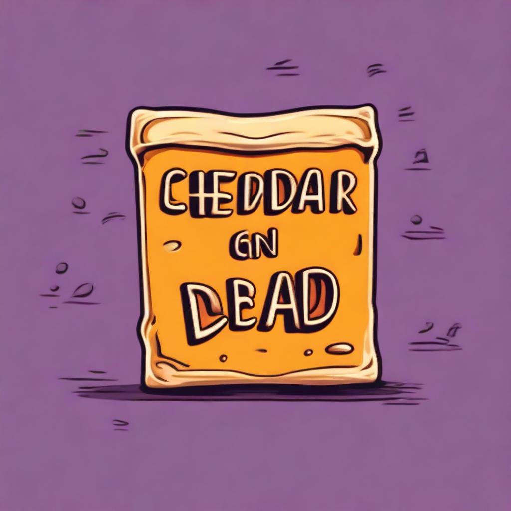 Create an image with the text 'Cheddar Dead'