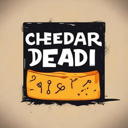 Create an image with the text 'Cheddar Dead'