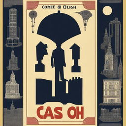 A detailed image of a movie case cover with the title 'Case Oh'