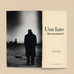 A book cover designed as a photograph, depicting the story of a man grieving the death of his father