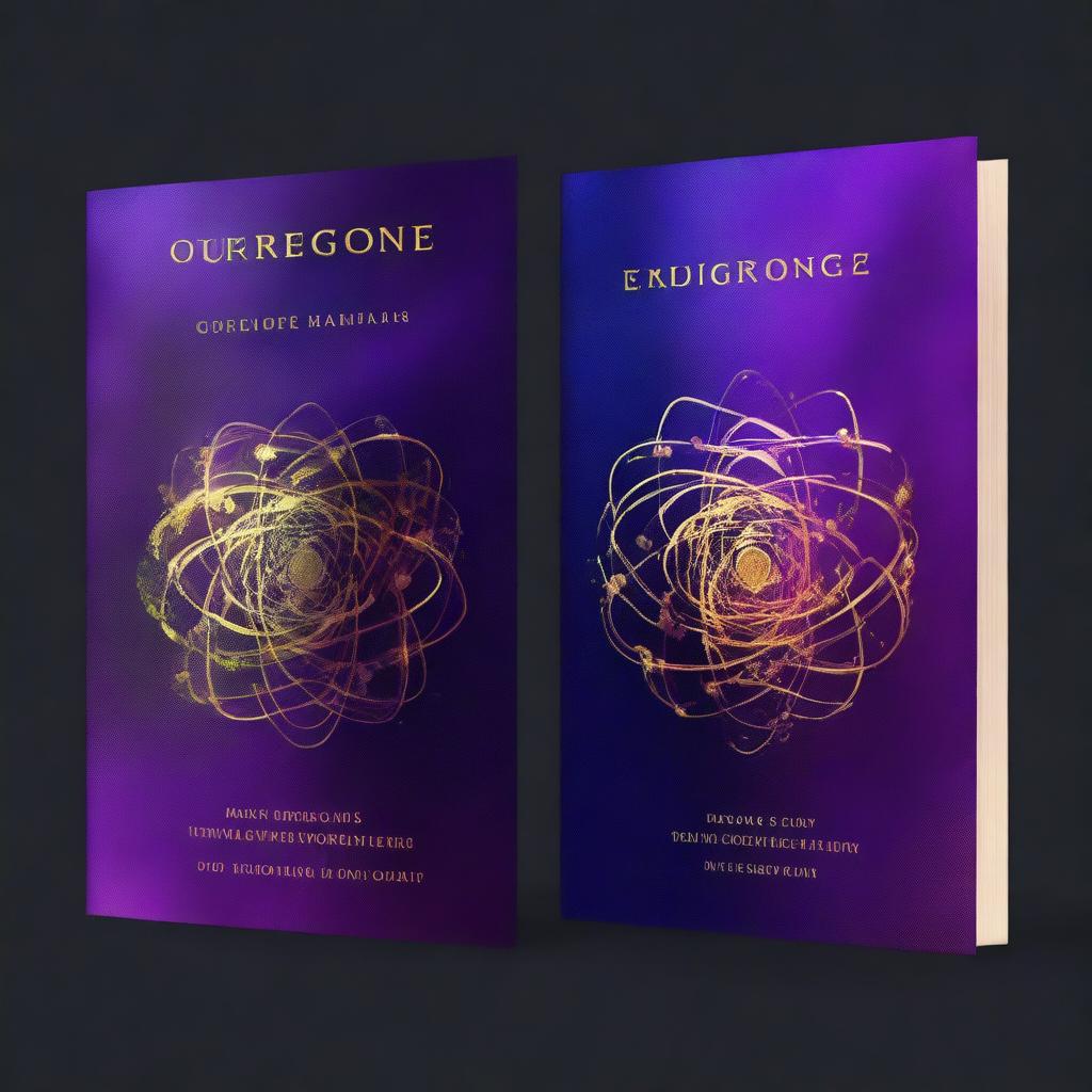 Create a book cover for a book titled 'Exploring the Enigmatic World of Orgone Energy