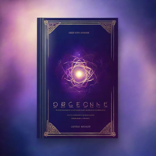 Design a book cover for a book titled 'Exploring the Enigmatic World of Orgone Energy