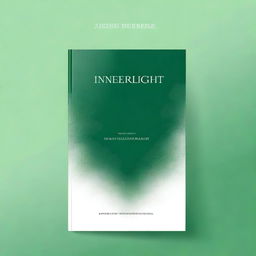 Create a simple book cover for a journal titled 'INNERLIGHT: A Raw Journey of Emotional Release'