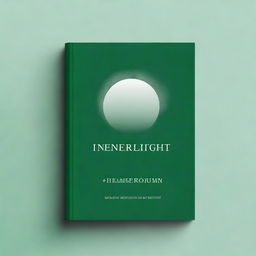 Create a simple book cover for a journal titled 'INNERLIGHT: A Raw Journey of Emotional Release'