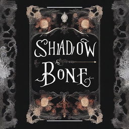 Design a book cover for 'Shadow and Bone' by Leigh Bardugo