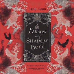 Design a book cover for 'Shadow and Bone' by Leigh Bardugo