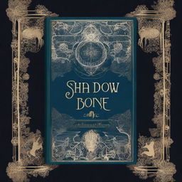 Design a book cover for 'Shadow and Bone' by Leigh Bardugo