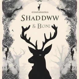 Design a book cover for 'Shadow and Bone' by Leigh Bardugo