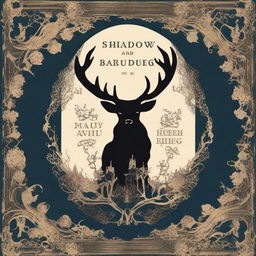 Design a book cover for 'Shadow and Bone' by Leigh Bardugo