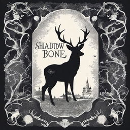 Design a book cover for 'Shadow and Bone' by Leigh Bardugo