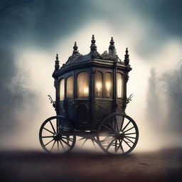 Create a book cover with the title 'Carriage Of Dreams' and authors A