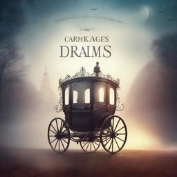 Create a book cover with the title 'Carriage Of Dreams' and authors A