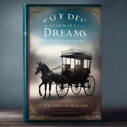 Create a book cover for the title 'Carriage Of Dreams' by authors A