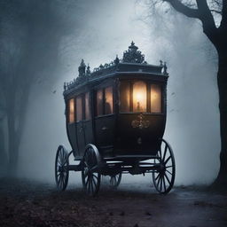 Create a book cover titled 'Carriage Of Dreams' by A