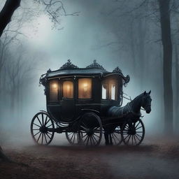 Create a book cover titled 'Carriage Of Dreams' by A