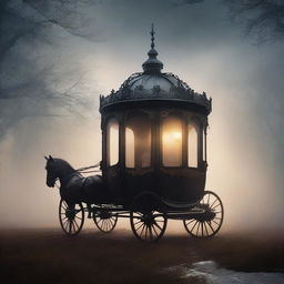 Create a book cover titled 'Carriage Of Dreams' by authors A