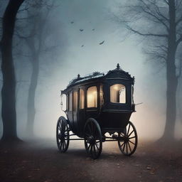 Create a book cover titled 'Carriage Of Dreams' by authors A