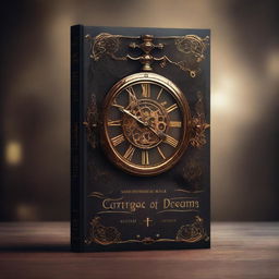 Design a book cover titled 'Carriage Of Dreams'