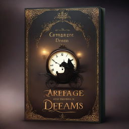 Design a book cover titled 'Carriage Of Dreams'