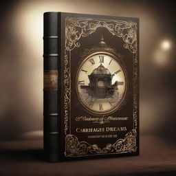 Create a book cover titled 'Carriage Of Dreams'