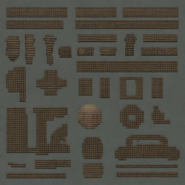 Create a pixel art patch inspired by the game S