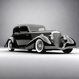 Create a custom wide stance hypercar based on a 4-door 1932 Buick Victoria sedan