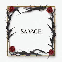 A white cover with the title 'SAVAGE' in black letters outlined in gold