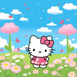 Create an image of Hello Kitty