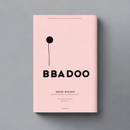 Design a book cover for a book titled 'BADOO'