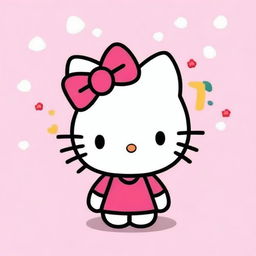 A quirky and fun profile picture featuring Hello Kitty