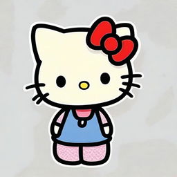 A quirky and fun profile picture featuring Hello Kitty