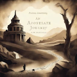 Design a captivating book cover for 'An Apostate Journey' by A