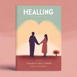 Design a cover page for the book titled 'Healing Hearts: A story of love, forgiveness, and redemption