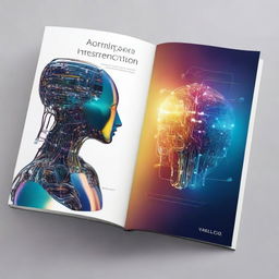 Crie uma capa de livro focada em inteligência artificial que chame a atenção do público