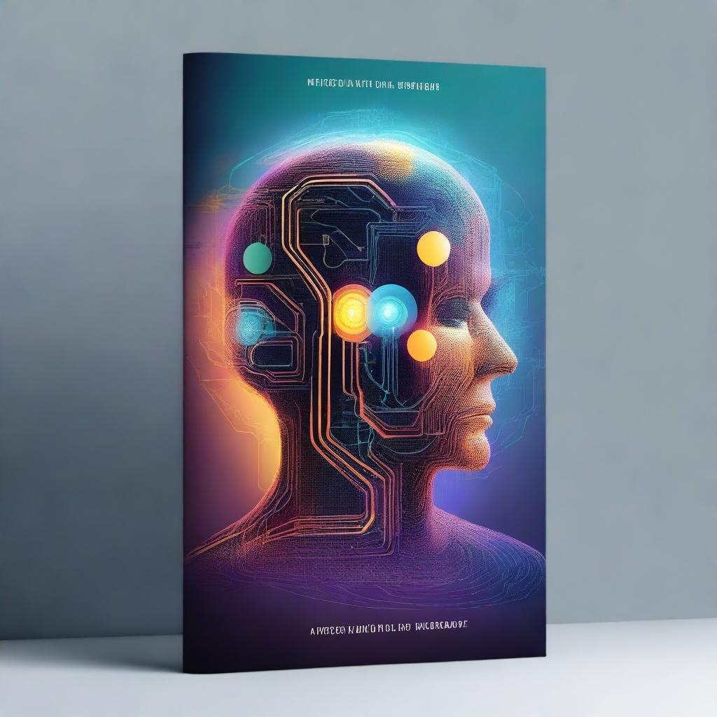 Crie uma capa de livro focada em inteligência artificial que chame a atenção do público