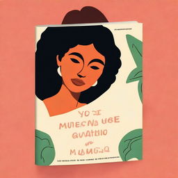 A book cover featuring a woman embracing herself from behind