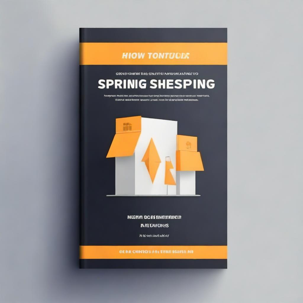 A detailed and engaging book cover for 'How to Start Drop shipping For Free - The Ultimate Guide'